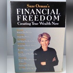 Suze Orman's Financial Freedom Box Set Vhs